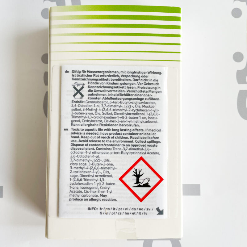 Originalus BMW Natural Air kvapuko papildymas Green Tea 3 lazdelės 83122285674